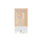 كيس XIGMATEK Endorphin WD Mid-Tower ATX أبيض بواجهة خشبية وزجاج مقسى thumbnail 2