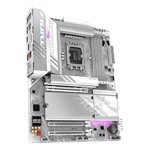 لوحة أم جيجابايت أوروس GIGABYTE Z890 AORUS ELITE WIFI7 ICE باللون الأبيض بمقبس LGA 1851 ودعم ذاكرة DDR5 بحجم ATX thumbnail 4