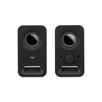سبيكر Logitech Z150 2.0 قناة 5W 3.5mm أسود thumbnail 4