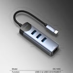 LDNIO DS-144C 4-Port USB 3.0 USB Hub Gray thumbnail 7