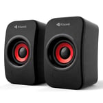 سبيكر Kisonli KS-07 2.0 قناة 6W USB أسود thumbnail 1