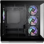 Case Thermaltake Steel Shadow Transparent EX Black / E-ATX  (Without  Fans) thumbnail 4