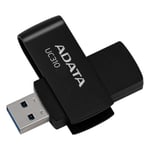 فلاش ADATA UC310 64GB USB 3.2 Gen1 Capless Swivel أبيض thumbnail 1