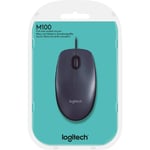ماوس Logitech M100 سلكي 1000 DPI thumbnail 3