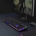 كيبورد Rapoo V500SE ميكانيكي سلكي للألعاب RGB thumbnail 4