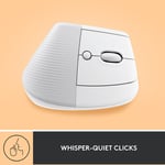 ماوس Logitech Lift Vertical Ergonomic 4000 DPI لاسلكي وردي thumbnail 22