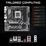 لوحة أم جيجابايت GIGABYTE B850M DS3H بمقبس AMD AM5 ودعم ذاكرة DDR5 بحجم mATX thumbnail 8