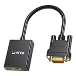 محول UNITEK VGA إلى HDMI thumbnail 1