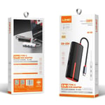محول USB LDNIO DS-25H 5-Port USB 3.0 مع USB-C إلى HDMI 100W thumbnail 5