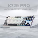 Redragon K729 PRO 80% TKL Mechanical Keyboard, Gasket, RGB, Dual-Mode thumbnail 3
