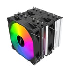 مبرد Huntkey Storm T620 Fantasy مبرد هوائي 120mm Dual-Tower 230W ARGB thumbnail 3