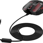 ماوس Bloody W60 Mini Max 12000 DPI RGB USB أسود thumbnail 8