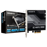 Gigabyte GC-Maple Ridge Thunderbolt 4 PCIe 3.0 x4 Adapter Dual USB-C 40Gb/s thumbnail 1