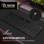 كيبورد Corsair K100 Air Full-Size Low-Profile Mechanical Wireless RGB thumbnail 6