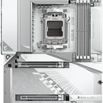 لوحة أم جيجابايت أوروس GIGABYTE B850 AORUS Stealth ICE البيضاء بمقبس AMD AM5 ودعم ذاكرة DDR5 بحجم ATX thumbnail 3