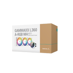 Deepcool GAMMAXX L360 A-RGB 360mm AIO Liquid Cooler White thumbnail 10
