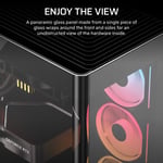 كيس Corsair Frame 4500X Mid-Tower ATX أسود ARGB زجاج مقوى thumbnail 4