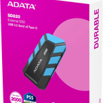 هارد خارجي ADATA SD820 2TB USB 3.2 2000MB/s رمادي thumbnail 2