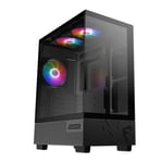 MSI MAG PANO M110L PZ Micro-ATX Case Black Tempered Glass thumbnail 5