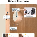 Eufy Smart Lever Lock C33 Fingerprint Wi-Fi Door Lock Black thumbnail 8