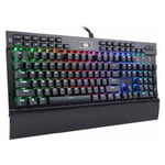 كيبورد Redragon YAMA K550 ميكانيكي سلكي Full-Size RGB 12 Macro Keys Hot-Swappable thumbnail 4
