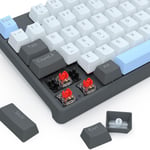 Redragon K718 Full-Size Mechanical Keyboard Red Switch Wired Rainbow Backlit thumbnail 10