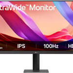 LG 34U511A-B 34" UltraWide 21:9 WFHD 100Hz IPS Monitor (sRGB 99% / AMD FreeSync) thumbnail 1
