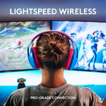 سماعات Logitech G435 Dual-Mode لاسلكي بلوتوث قيمنق مع ميكروفون أزرق thumbnail 12