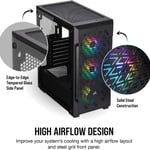 Corsair iCUE 220T RGB Airflow Mid-Tower ATX Case Black thumbnail 7