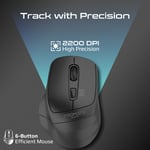 Promate Samit Silent Click Wireless Mouse 2200 DPI thumbnail 5