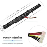 بطارية لابتوب Zoom A41-X550E ASUS R752LK X751LB thumbnail 3