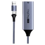 محول USB VegGieg V-K313 2.5G USB-C إلى RJ45 thumbnail 3