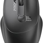 Promate EZGrip Wireless Mouse 1600 DPI Ergonomic Ambidextrous thumbnail 8