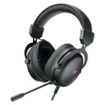 سماعات Rapoo VH300S سلكية مع ميكروفون Virtual 7.1 RGB thumbnail 1