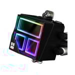 Thermalright Frozen Infinity 360 AIO Liquid Cooler 360mm 250W TDP Black thumbnail 2