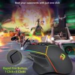 Redragon M814 RGB-Pro Gaming Mouse 8000 DPI Dual-Mode thumbnail 8