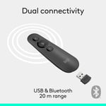 اكسسوار Logitech R500s ليزر بلوتوث Dual-Mode رمادي thumbnail 4
