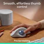 Logitech Ergo M575S Wireless Bluetooth White thumbnail 5