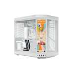 HYTE Y70 Touch Mid-Tower ATX Case Snow White with Integrated Display thumbnail 7