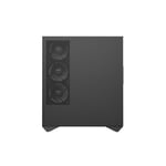 darkFlash DY460 Black Dual-Chamber Mid-Tower ATX PC Case (Included 4 ARGB Fans / 3-Sided Panoramic Tempered Glass / Back-Connect Motherboard Support / USB-C 10Gbps) thumbnail 7