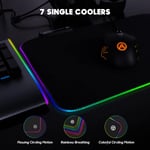 وسادة فأرة ألعاب RGB ناعمة أريزجيم 350×250×4 ملم - أسود thumbnail 3