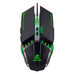 Jeqang JM-560 1600 DPI Wired RGB Gaming Mouse Black thumbnail 1
