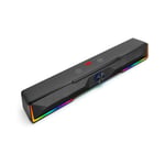 Redragon GS516 Cannon 2.0 Channel 6W RGB Bluetooth Dual-Mode Sound Bar Black thumbnail 6