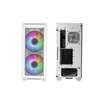 Cooler Master HAF 500 Mid-Tower ATX Case White Tempered Glass thumbnail 2