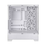كيس ASUS A31 Plus Mid-Tower ATX أبيض مع 4 مراوح ARGB thumbnail 3