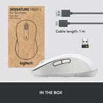 ماوس Logitech Signature M650 4000 DPI لاسلكي رمادي thumbnail 10