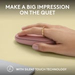 ماوس Logitech Pebble M350s 4000 DPI Dual-Mode Tonal Rose thumbnail 27