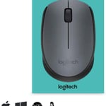 Logitech M170 Wireless Optical Mouse 1000 DPI Ambidextrous thumbnail 4