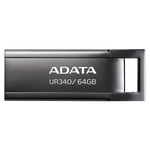 فلاش ADATA UR340 64GB USB 3.2 أسود thumbnail 1