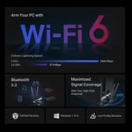 محول TP-Link Archer TX55E AX3000 WiFi 6 Bluetooth 5.3 PCIe thumbnail 2